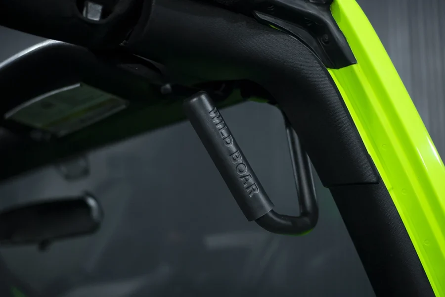 Jeep Rubicon Sahara Mountain – Neon Green Off-Road Rental in Bali | The Fun Trev (BG.11)