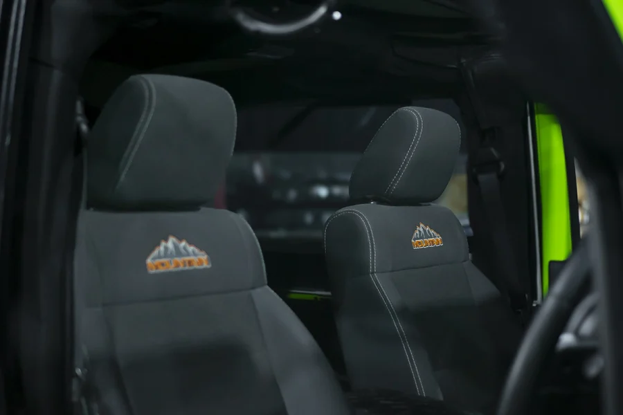 Jeep Rubicon Sahara Mountain – Neon Green Off-Road Rental in Bali | The Fun Trev (BG.11)