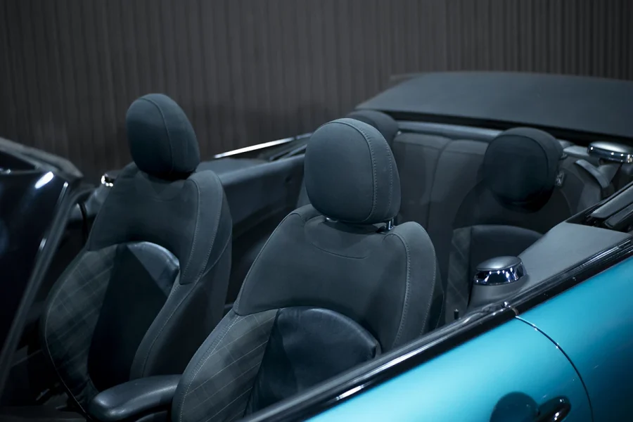 MINI Cooper Cabriolet Blue – Convertible Car Rental in Bali | The Fun Trev (BG.06)