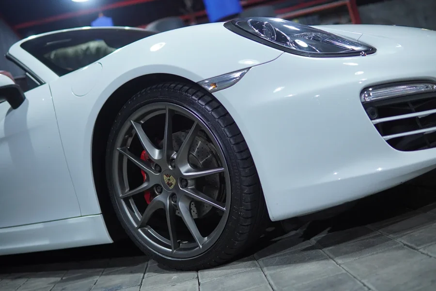 Porsche 718 Boxster – White 2023 – Luxury Convertible Self-Drive in Bali | The Fun Trev (BG.16)